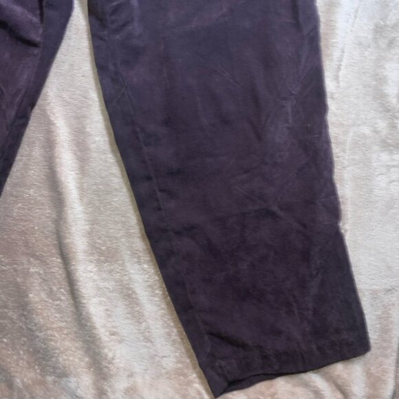 Alfred Dunner Women‎ 18W Brown Pull On Elastic Pants Pocket 100% Polyester (P) - Picture 2 of 7